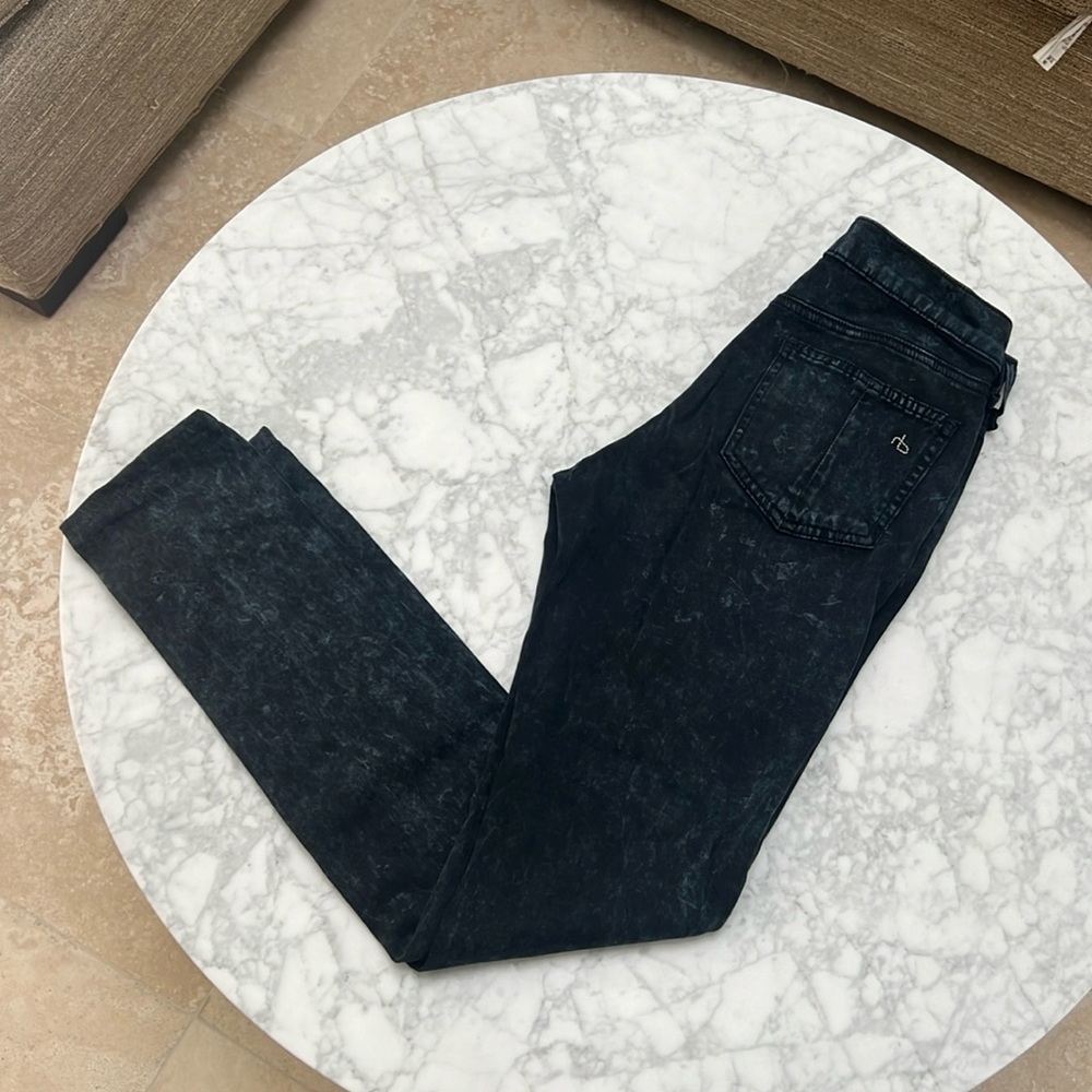 Rag & Bone Rose Bowl Navy Jean.  26 NWOT